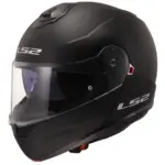קסדה נפתחת אל אס 2 LS2 Strobe II בצבע שחור מט