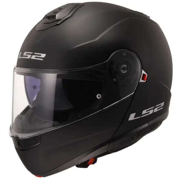 קסדה נפתחת אל אס 2 LS2 Strobe II בצבע שחור מט