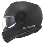 קסדה נפתחת אל אס 2 LS2 Strobe II FF908 שחור מט – תמונה 2