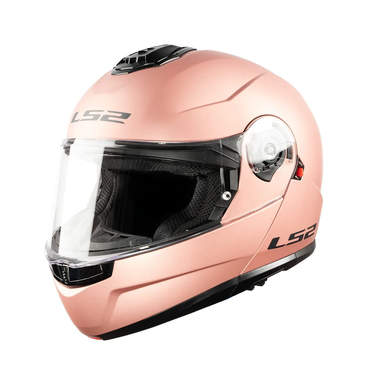 קסדה נפתחת LS2 Strobe II בצבע רוז גולד קסדה נפתחת אל אס 2 LS2 Strobe II בצבע רוז גולד