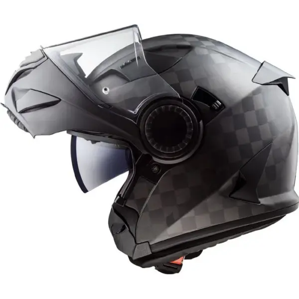 קסדה נפתחת קרבון אל אס 2 LS2 Vortex בצבע קרבון