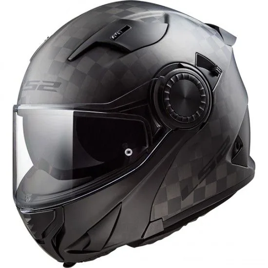 קסדה נפתחת קרבון אל אס 2 LS2 Vortex FF313 קרבון – תמונה 2