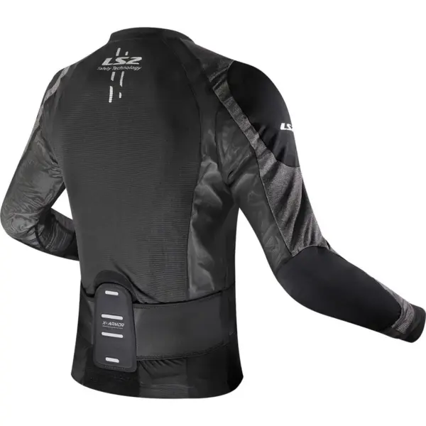 שריון גוף לרכיבה אל אס 2 LS2 X-Armor שחור – תמונה 2