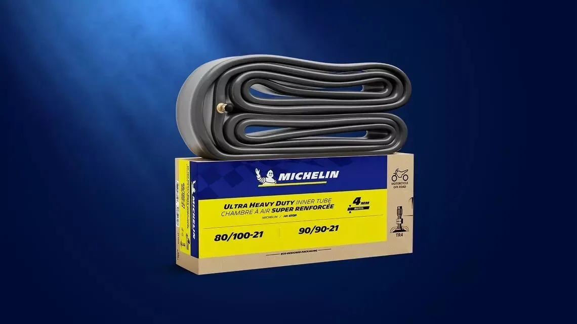 פנימית MICHELIN UHD לצמיג 80/100-21 פנימית MICHELIN UHD 80/100-21 – קדמית, 4 מ"מ, TR4