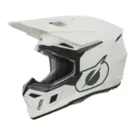 קסדת שטח אוניל O'NEAL 3SRS SOLID לבן – תמונה 2