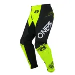 מכנסי שטח O'NEAL Element Racewear – שחור/צהוב ניאון