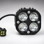 פנס LED מרובע ל-Sur-Ron Light Bee – 4 נורות עם תושבת