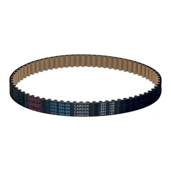 רצועת הנעה CRAVE HTD 560-8M – קרבון, 18 מ"מ, Light Bee