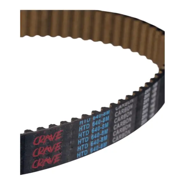 רצועת הנעה מחוזקת קרבון CRAVE HTD 640-8M לסורון Ultra Bee – תמונה 2