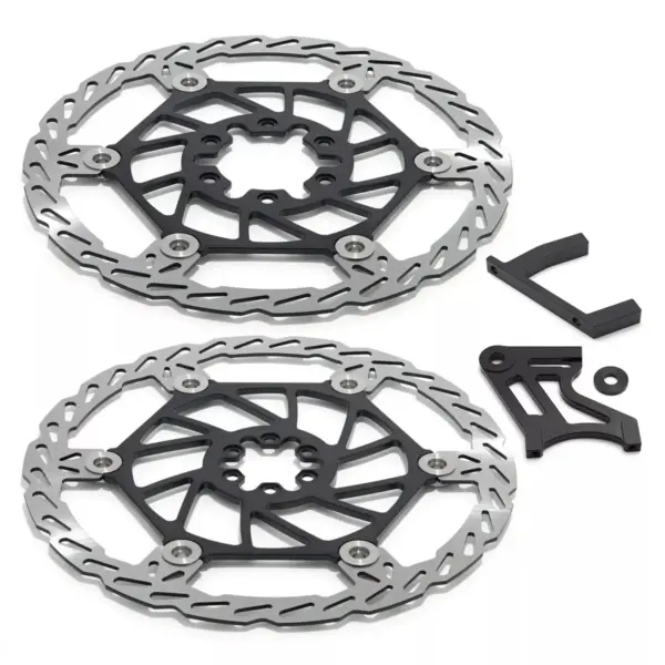 דיסקים 250 מ"מ ל-Sur-Ron Light Bee – סט עם מתאמים