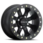 ג'נט בידלוק RACELINE A71 Mamba 14X7 ל-CAN-AM Maverick X3 שחור מט – תמונה 2