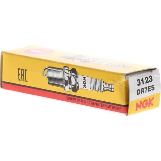 מצת NGK DR7ES – הברגה M12, נגד, דרגת חום 7