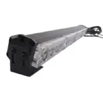 לד בר פלאש מהבהב 12V לרכב שטח ועבודה עם חיבור מצת 68 ס״מ – תמונה 2