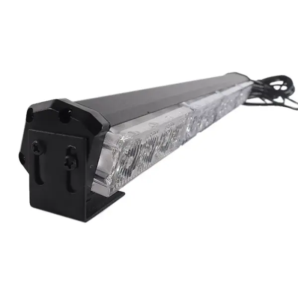 לד בר פלאש מהבהב 12V לרכב שטח ועבודה עם חיבור מצת 90 ס״מ – תמונה 2