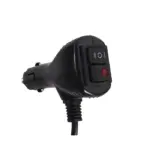 לד בר פלאש מהבהב 12V לרכב שטח ועבודה עם חיבור מצת 68 ס״מ – תמונה 3