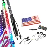 מוט תאורת לד RGB גמיש לרכב ולשטח עם שלט ואפליקציה | 45/60/90 ס"מ – תמונה 15