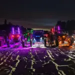 מוט תאורת לד RGB גמיש לרכב ולשטח עם שלט ואפליקציה | 45/60/90 ס"מ – תמונה 6