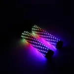 זוג מוטות לד RGB ספירלה גמיש לרכב ולשטח עם שלט ואפליקציה | 60/40 ס"מ – תמונה 10