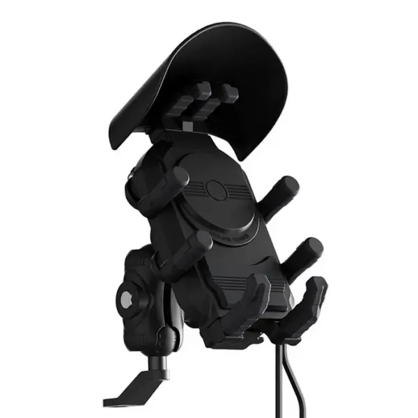 מעמד טלפון לאופנוע ORLED עם USB ו-Type-C – אלומיניום