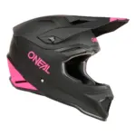 קסדת שטח אוניל O'NEAL 1SRS Solid V.24 שחור-ורוד – תמונה 6