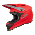 קסדת שטח אוניל O'NEAL 1SRS Solid V.24 אדום – תמונה 2