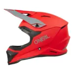 קסדת שטח אוניל O'NEAL 1SRS Solid V.24 אדום – תמונה 3