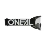 משקפי אבק לילדים אוניל O'NEAL B-10 Youth Solid שחור-לבן – תמונה 2