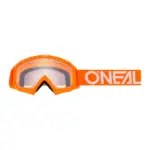 משקפי אבק לילדים אוניל O'NEAL B-10 Youth Solid כתום-לבן