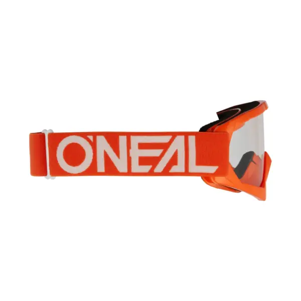 משקפי אבק לילדים אוניל O'NEAL B-10 Youth Solid כתום-לבן – תמונה 2