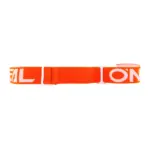 משקפי אבק לילדים אוניל O'NEAL B-10 Youth Solid כתום-לבן – תמונה 3