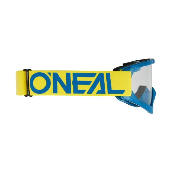 משקפי אבק לילדים אוניל O'NEAL B-10 Youth Solid צהוב-כחול – תמונה 2