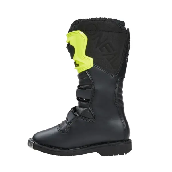 מגפי רכיבה לילדים אוניל O'NEAL Rider Pro Youth שחור-צהוב ניאון – תמונה 2