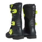 מגפי רכיבה לילדים אוניל O'NEAL Rider Pro Youth שחור-צהוב ניאון – תמונה 3