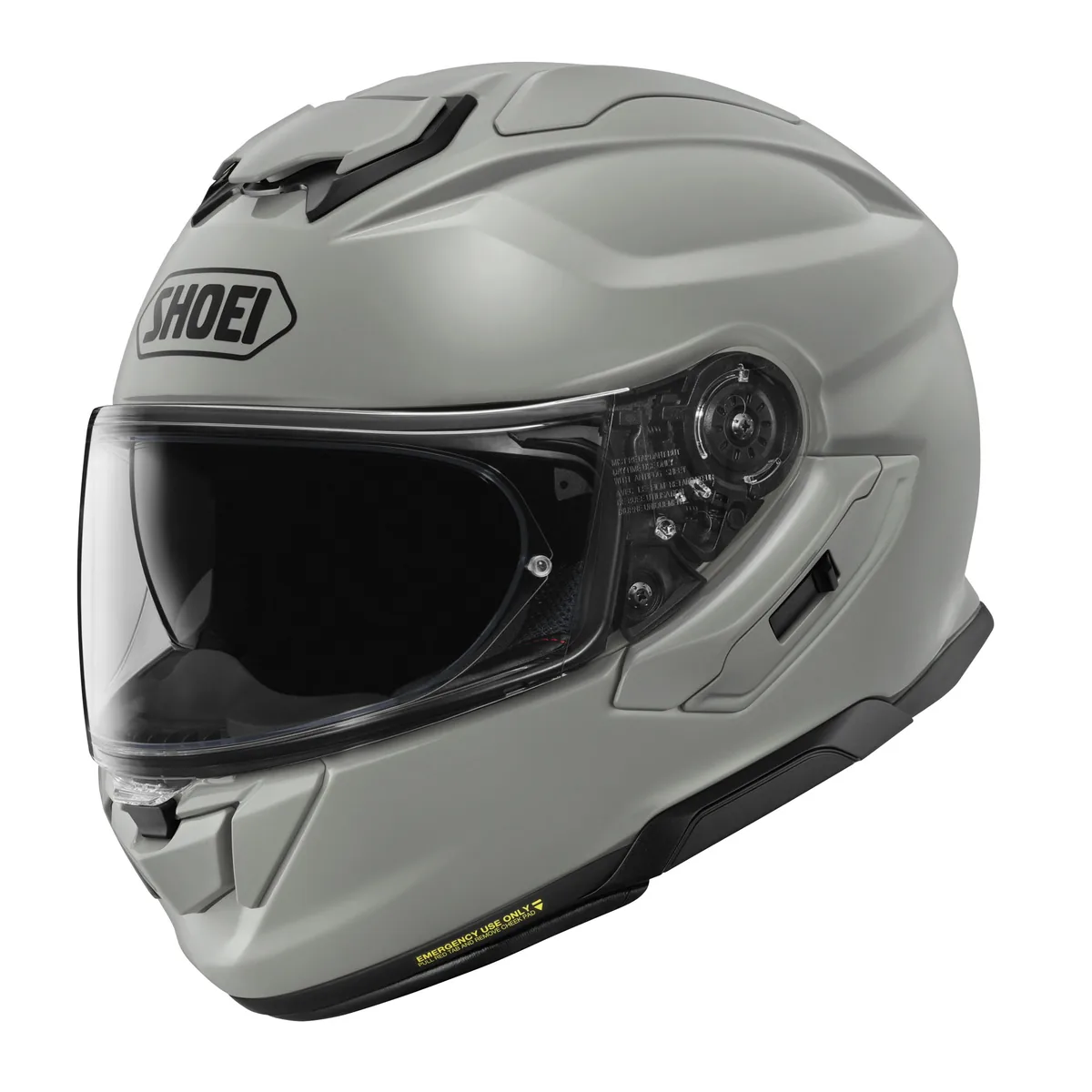 קסדת כביש מלאה SHOEI GT-Air 3 בגוון אפור גיר קסדת SHOEI GT-Air 3 אפור גיר – ECE 22.06 ו-Pinlock