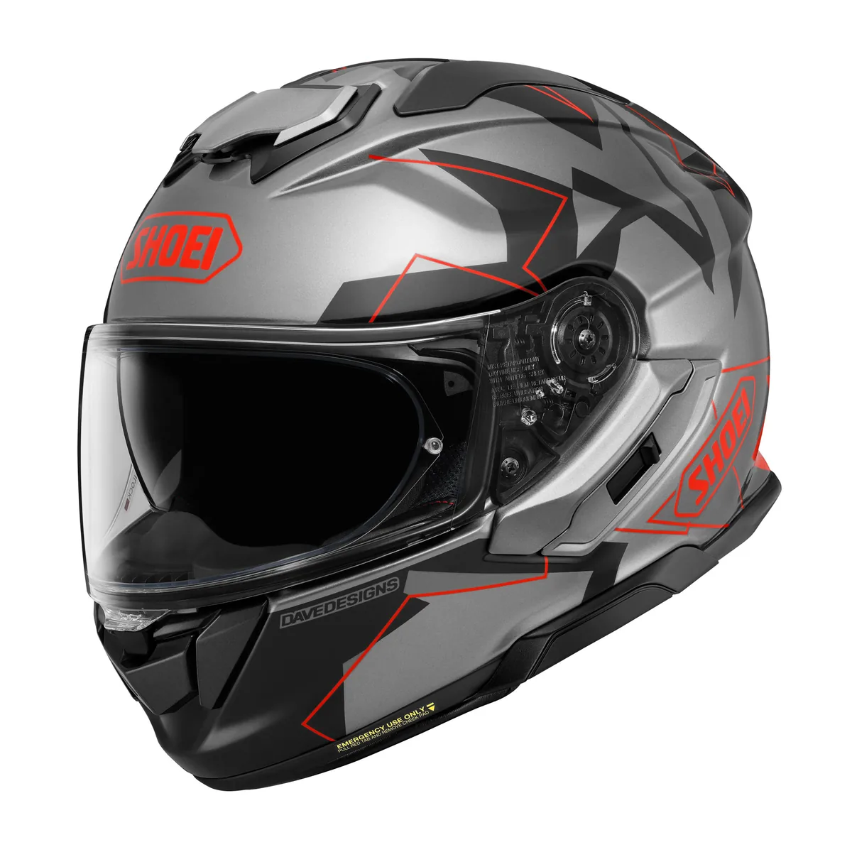 קסדת כביש מלאה SHOEI GT-Air 3 בגוון אפור/אדום קסדת כביש מלאה שואי SHOEI GT-Air 3 בגוון אפור/אדום