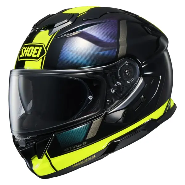 קסדת כביש מלאה שואי SHOEI GT-Air 3 בגוון שחור/צהוב