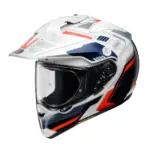 קסדת אדוונצ'ר שואי SHOEI Hornet ADV 06 בגוון לבן/כחול/אדום