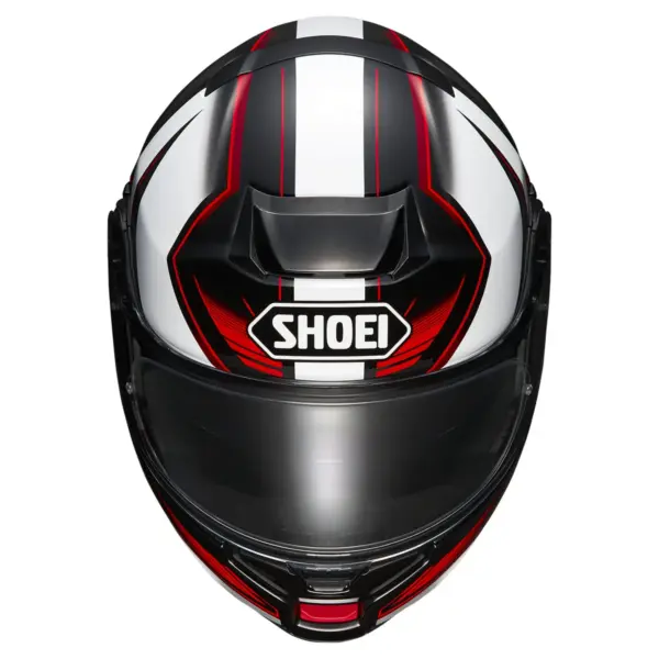 קסדה נפתחת שואי SHOEI Neotec 3 Grasp TC-5 שחור/לבן/אדום – תמונה 2