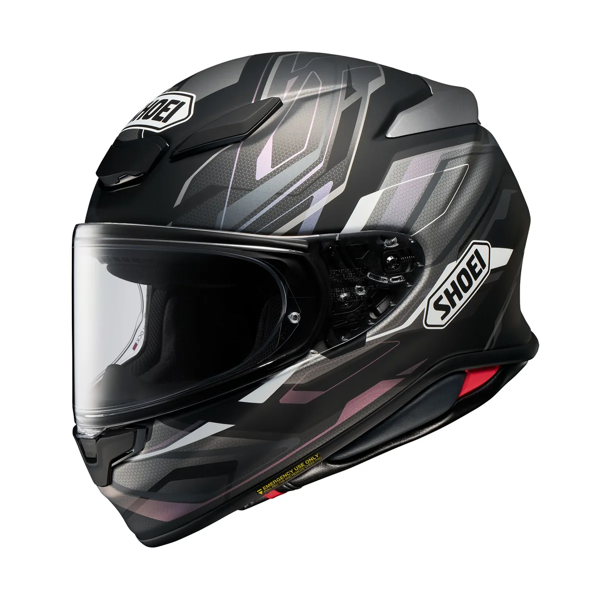 קסדת כביש מלאה SHOEI NXR2 בגוון שחור/אפור קסדת כביש מלאה שואי SHOEI NXR2 Capriccio TC-5 שחור/אפור
