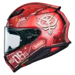 קסדת כביש מלאה שואי SHOEI NXR2 Char's Zaku II TC-1 אדום – תמונה 2