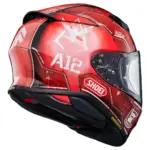 קסדת כביש מלאה שואי SHOEI NXR2 Char's Zaku II TC-1 אדום – תמונה 3
