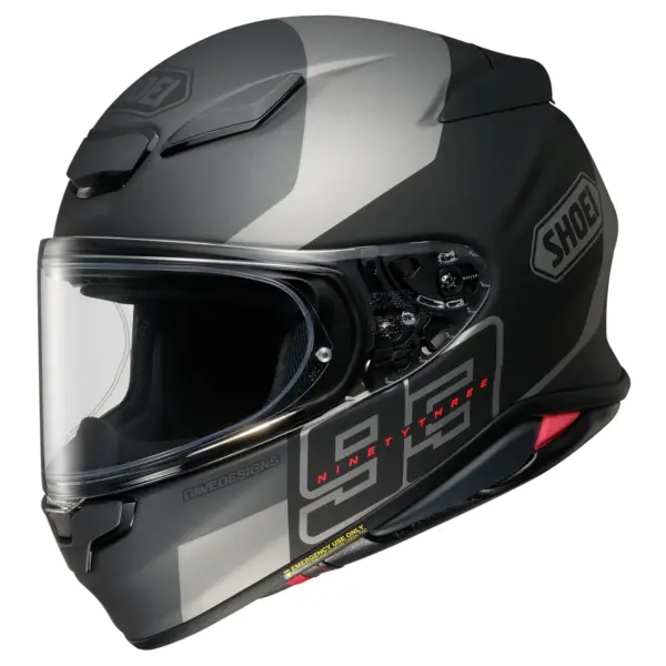 קסדת כביש מלאה שואי SHOEI NXR2 MM93 Collection Rush TC-5 שחור/אפור