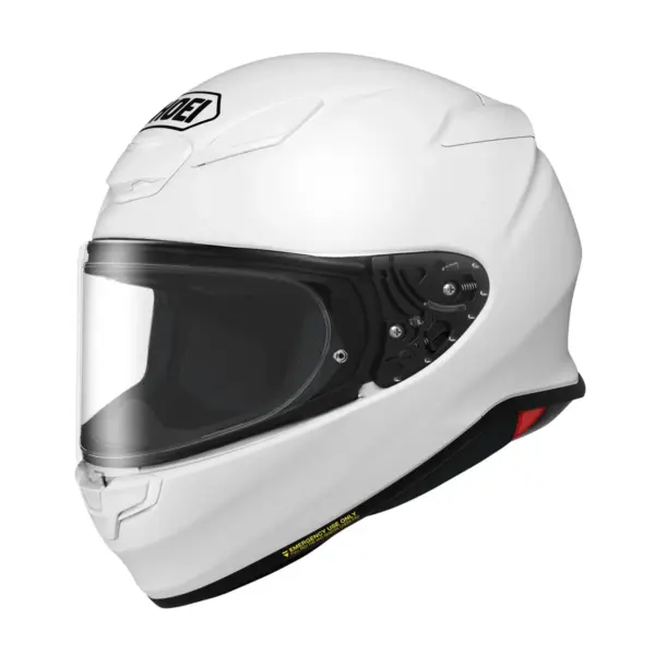 קסדת כביש מלאה שואי SHOEI NXR2 בגוון לבן
