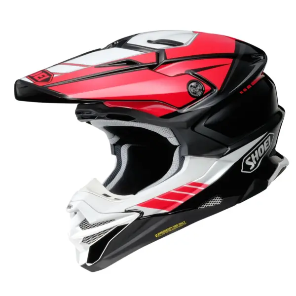 קסדת שטח שואי SHOEI VFX-WR 06 בגוון אדום/שחור