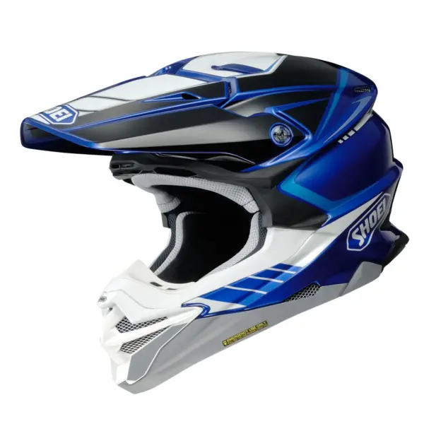 קסדת שטח שואי SHOEI VFX-WR 06 בגוון כחול/לבן