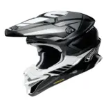 קסדת שטח שואי SHOEI VFX-WR 06 בגוון שחור/לבן