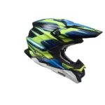 קסדת שטח שואי SHOEI VFX-WR 06 Sparkle TC-3 צהוב/כחול/לבן – תמונה 5