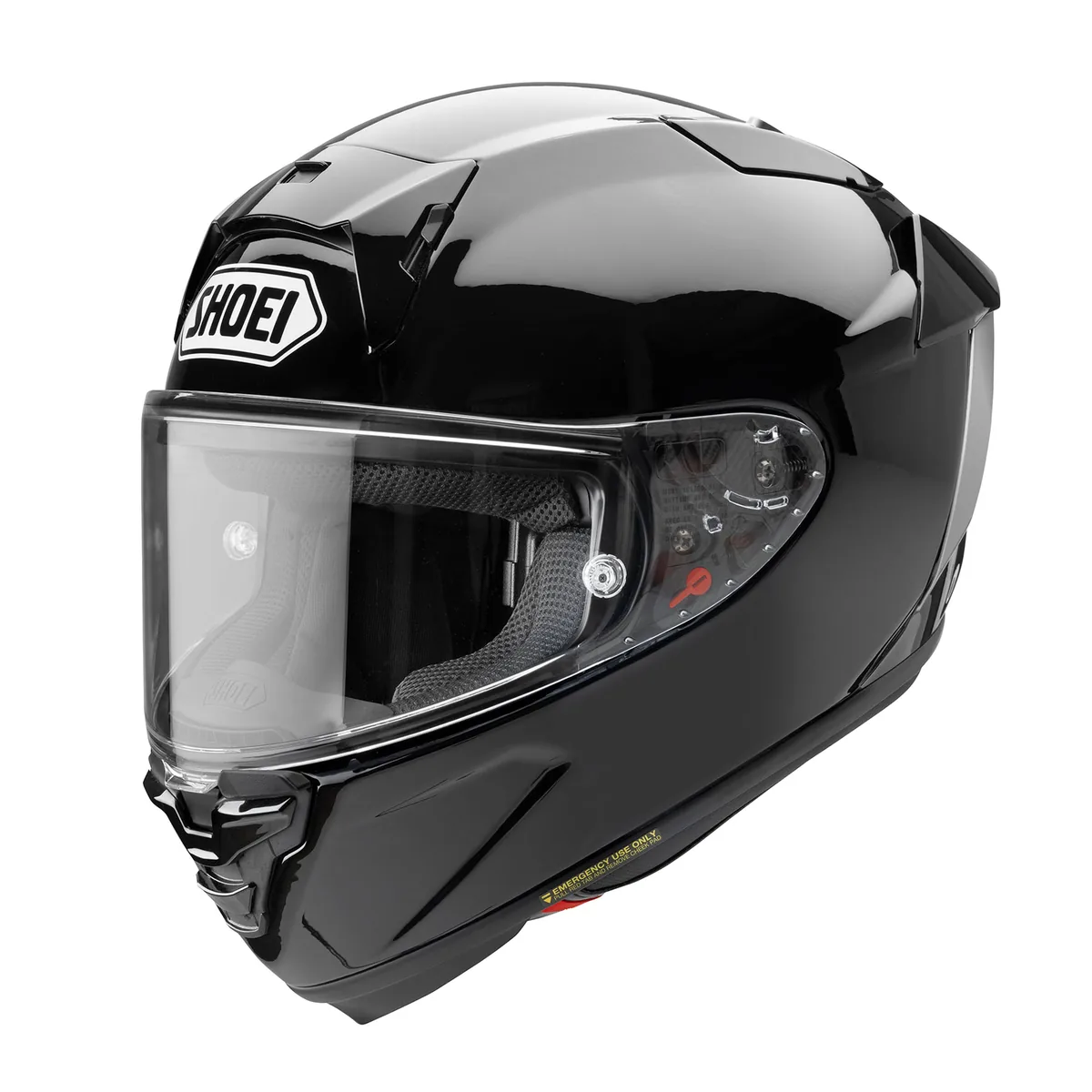 קסדת כביש מלאה SHOEI X-SPR Pro בגוון שחור מבריק קסדת כביש מלאה שואי SHOEI X-SPR Pro בגוון שחור מבריק