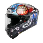 קסדת כביש מלאה שואי SHOEI X-SPR Pro בגוון כחול/אדום/לבן