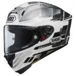 קסדת כביש מלאה שואי SHOEI X-SPR Pro בגוון לבן/שחור